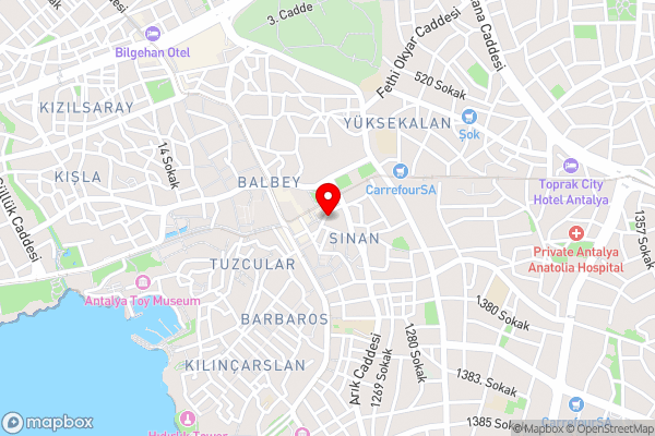 LELİKO SUITES - Hotel Location Map