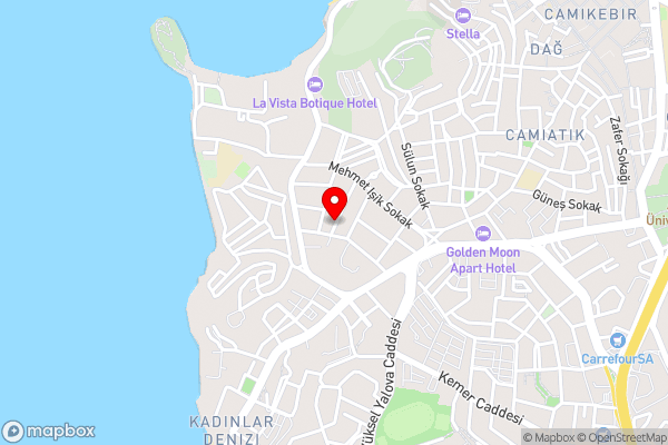 Lemon-Ada Butik Otel - Hotel Location Map