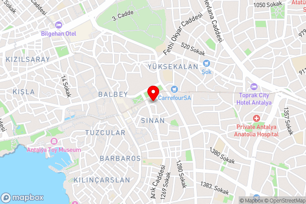 Leslion Luxury Hotel - Hotel Location Map