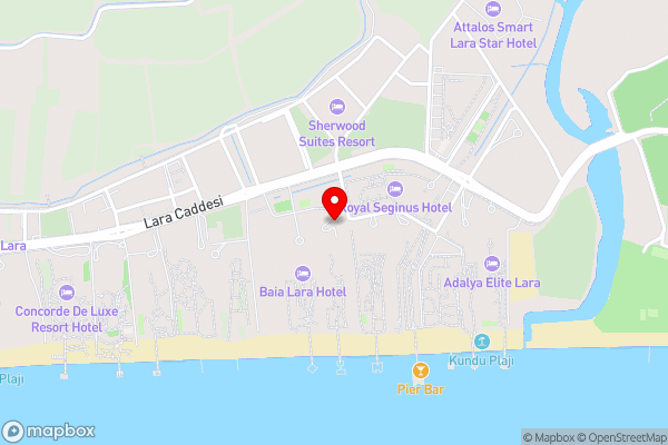 Liberty Hotels Lara - Hotel Location Map