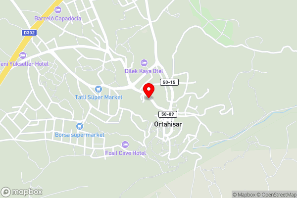 Library Cave House - Hotel Location Map