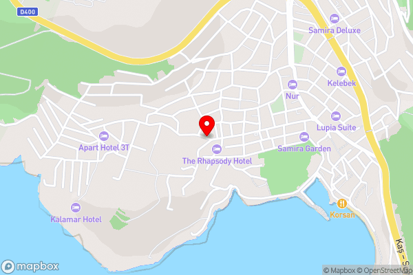 LiKYA RESİDENCES HOTEL & SPA - Hotel Location Map