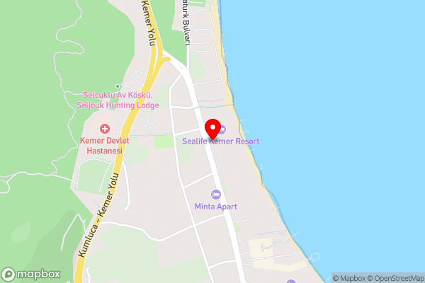 Lims Bona Dea Beach Hotel - Hotel Location Map