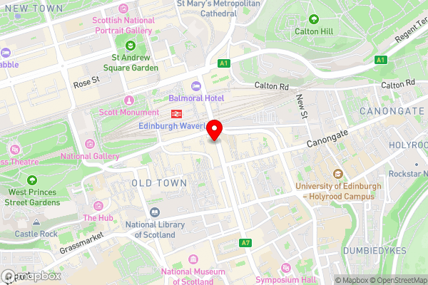 Linton Collection - 28 North Bridge - Hotel Location Map