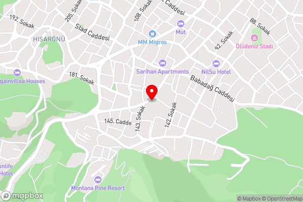 Lion Apart - Hotel Location Map