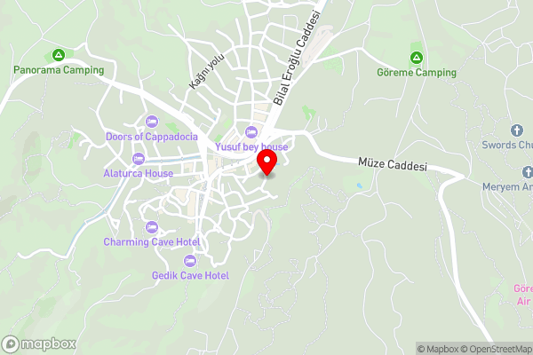 Local Cave House Hotel - Hotel Location Map