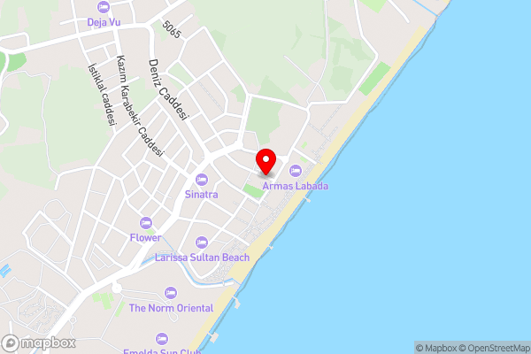 L'Oceanica Beach Resort - Hotel Location Map