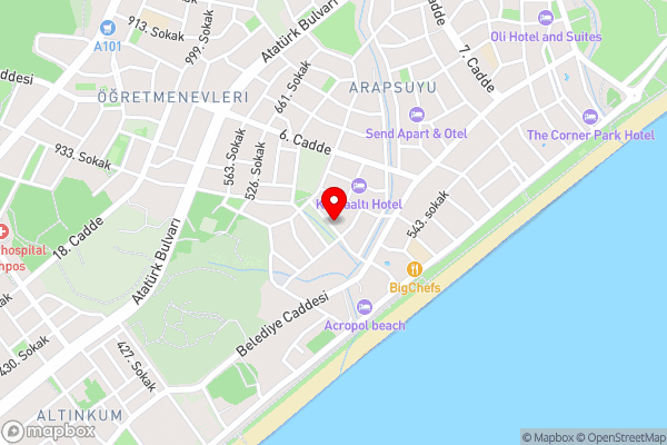 LOFT85 - Hotel Location Map