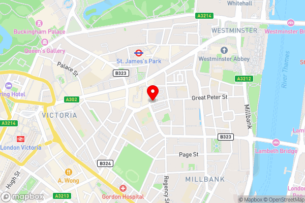 London Property Apartments for up to 6, next to Big Ben & London Eye - Hotel Location Map