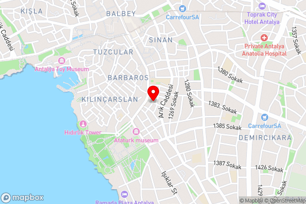 Loost Town Inn Hotel - Hotel Location Map