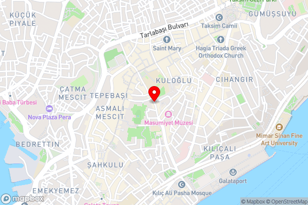 Louis Rooms - Hotel Location Map