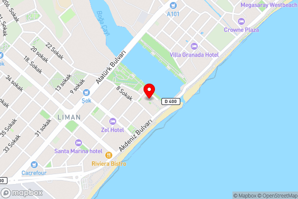 Lovely Apartment with Shared Pool in Konyaalti - Hotel Location Map