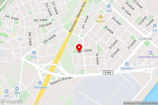 Lovely Apartment with Shared Pool in Konyaalti, Antalya - Hotel Location Map