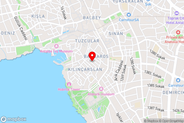 Lovely Studio Flat near Hadrians Gate - Hotel Location Map