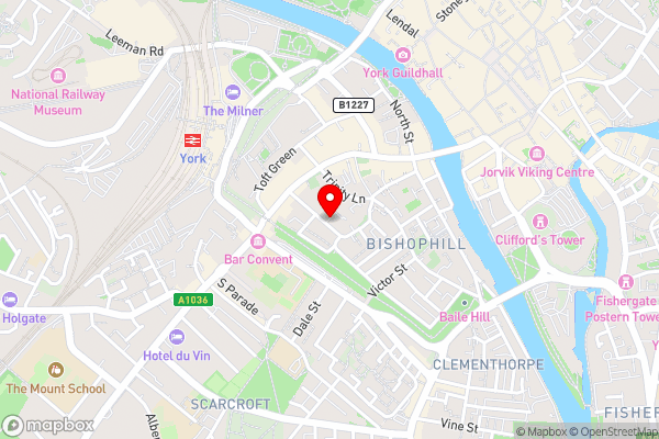 LoveYork Priory Apartment - Central with Parking - Hotel Location Map