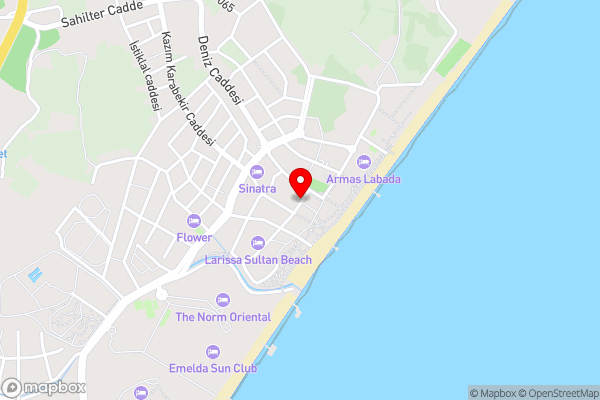 Lucida Beach - All Inclusive - Hotel Location Map