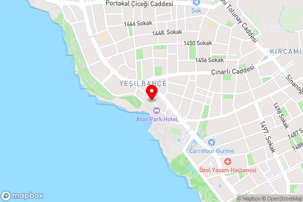 Lucky Monkey Hotel - Hotel Location Map