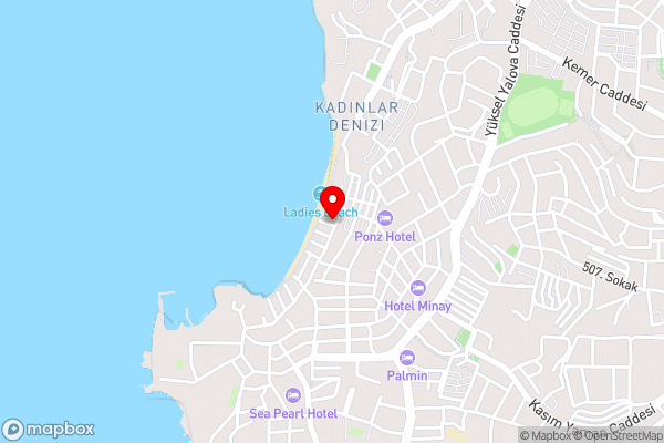 Lulubay Rooms & Suites - Hotel Location Map