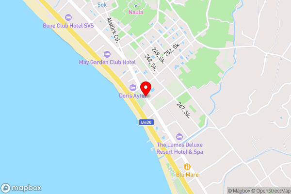 Luxery suite GOLDCITY GOLD CITY Alanya - Hotel Location Map