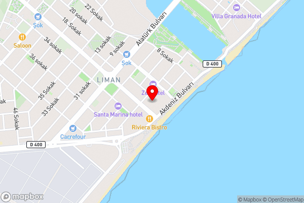 Luxury apartment in Antalya - Hotel Location Map