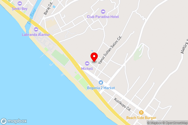 Luxury apartment in Lory Queen near the sea - Hotel Location Map