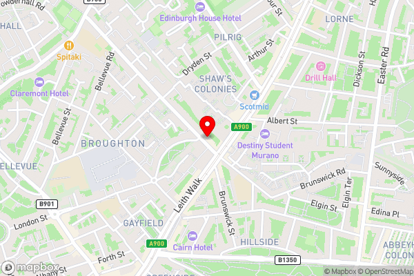Luxury room in a modern apartment with period features - Hotel Location Map