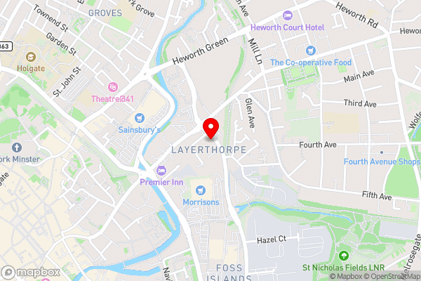 Luxury York Minster Penthouse - Free Gym & Parking - Hotel Location Map