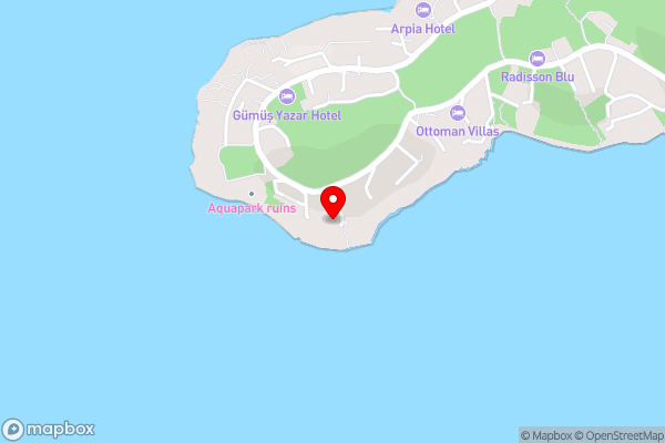 Lycia Hotel - Hotel Location Map