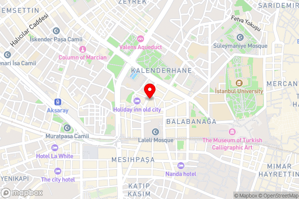 Lyon Hotel İstanbul - Hotel Location Map