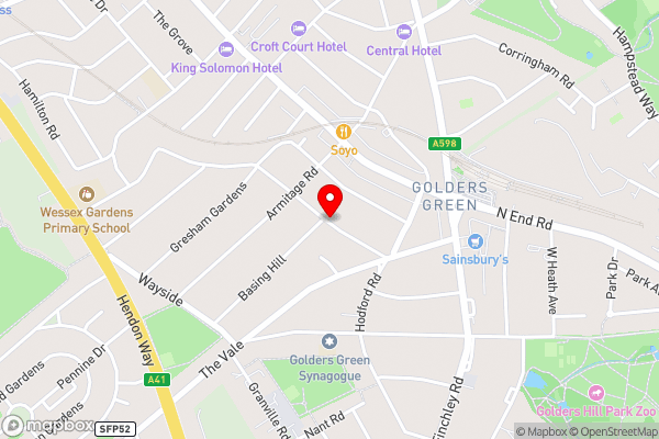 M-Hotels Apartments - Hotel Location Map