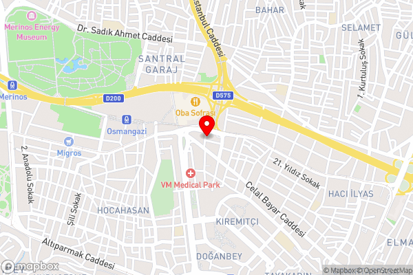 MADİ HOTEL - Hotel Location Map