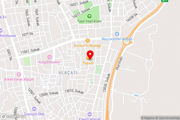 Mai Alaçatı - Hotel Location Map