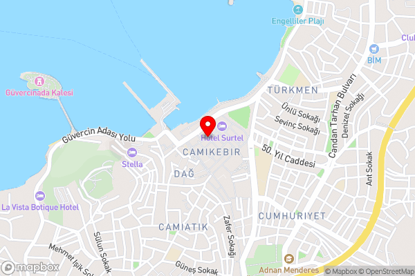 Maison Bahar Suites & Hotel - Hotel Location Map