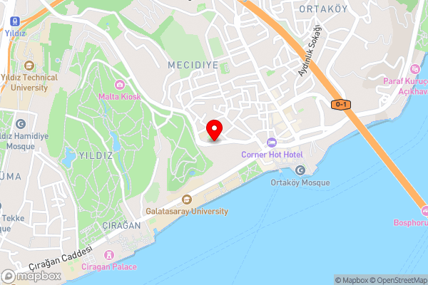 Malta Bosphorus Hotel - Hotel Location Map