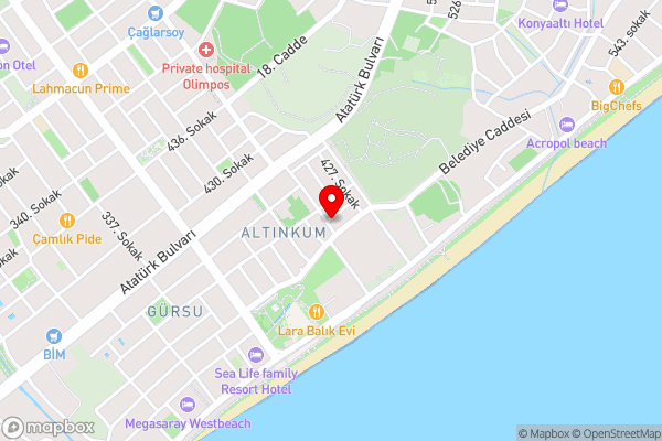 Mango Suite Hotel - Hotel Location Map