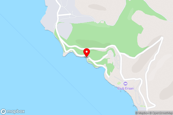 Manolya Villaları - Hotel Location Map