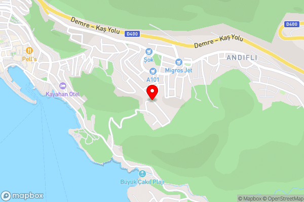 Manolyam suit havuzlu 2+1 - Hotel Location Map