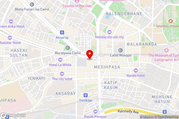 Maranda Suit Hotel - Hotel Location Map