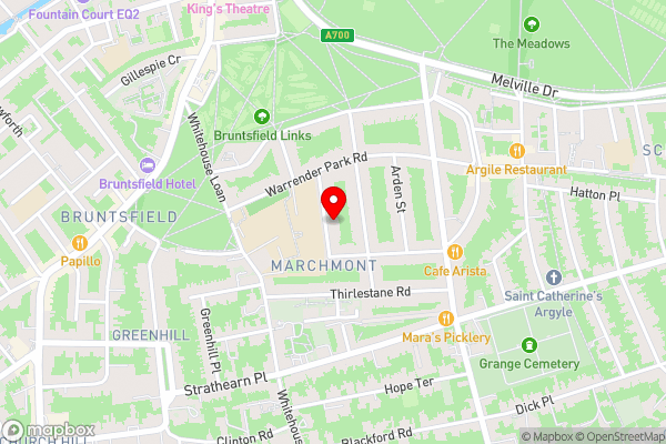 Marchmont Traditional Apartment - Hotel Location Map