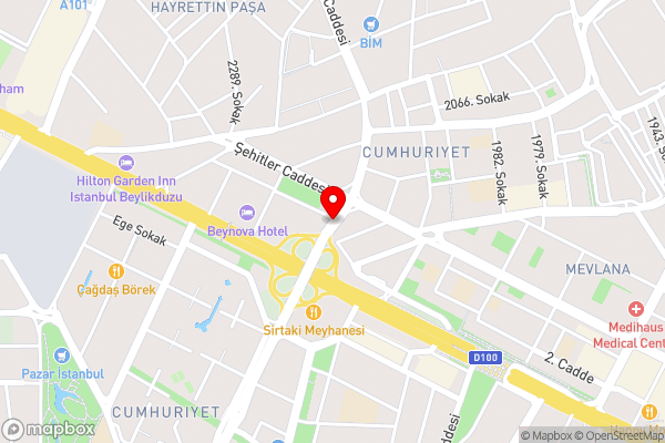 Mard-inn Hotel - Hotel Location Map