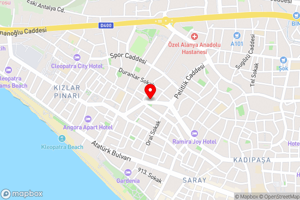 Margarita Apart Hotel - Hotel Location Map