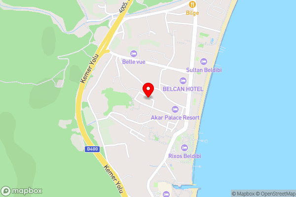 Marin Hotel - Hotel Location Map