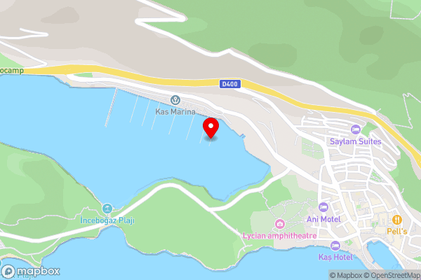 Marina’da Tekne’de Konaklama - Hotel Location Map