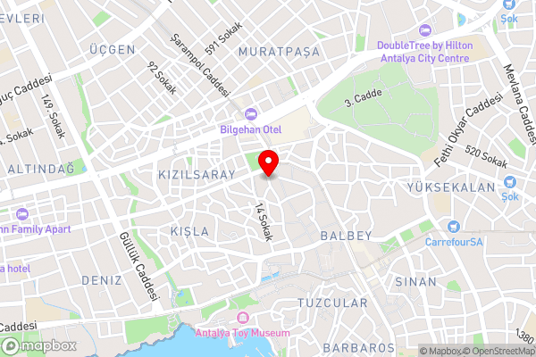 Marka Hotel - Hotel Location Map