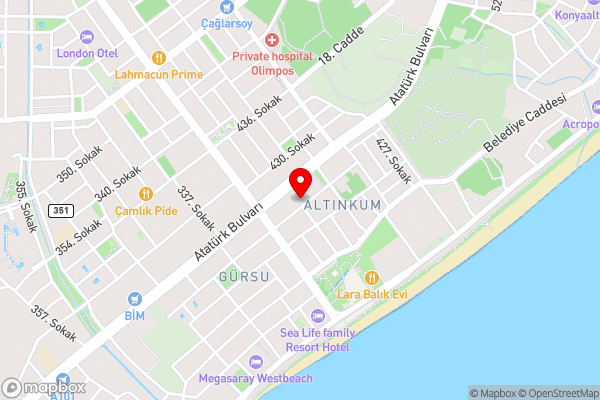 Marka Suites for Family - Hotel Location Map