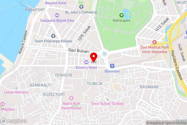 Marlight Boutique Hotel - Hotel Location Map