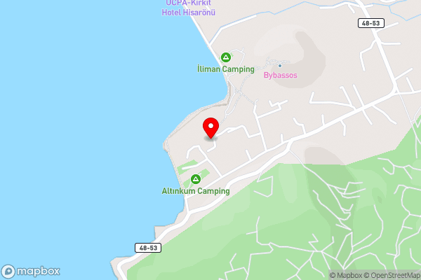 Marmaris Kensington Hotel - Hotel Location Map