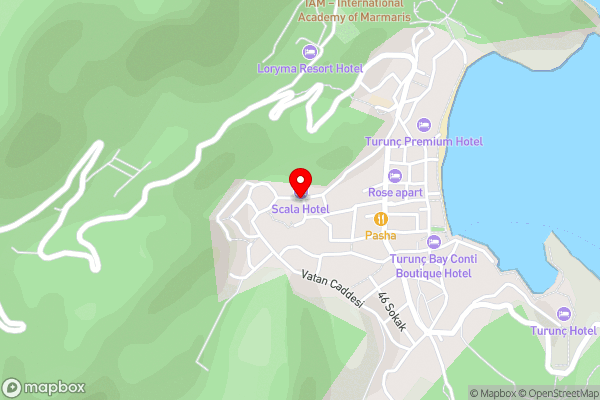 Marmaris Villa Sleeps 24 Pool Air Con WiFi - Hotel Location Map