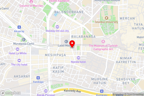 Martinenz Hotel - Hotel Location Map