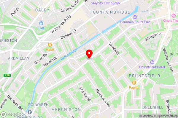 Martins Guest House - Hotel Location Map